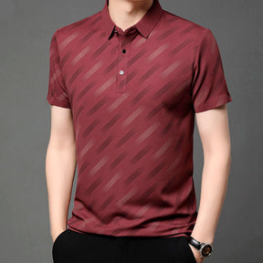 Kit 5 Camisas Masculina Ralp em Malha Seda Gelo e Poliéster