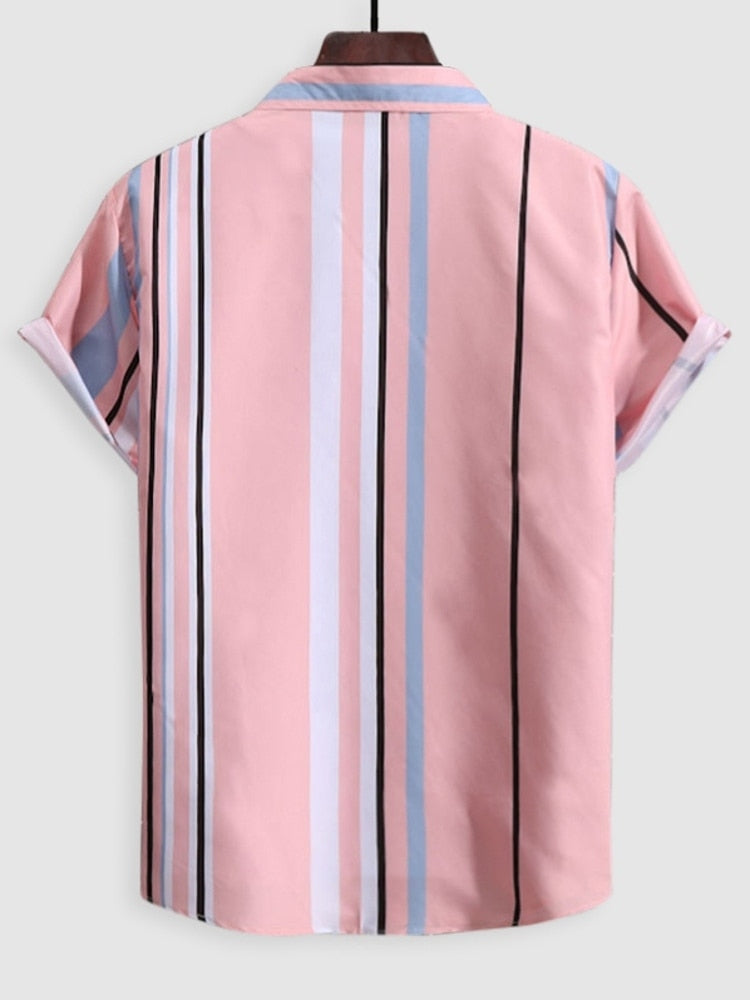 Camisa Masculina Listrada